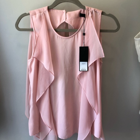 Pink tank blouse - Picture 3 of 4